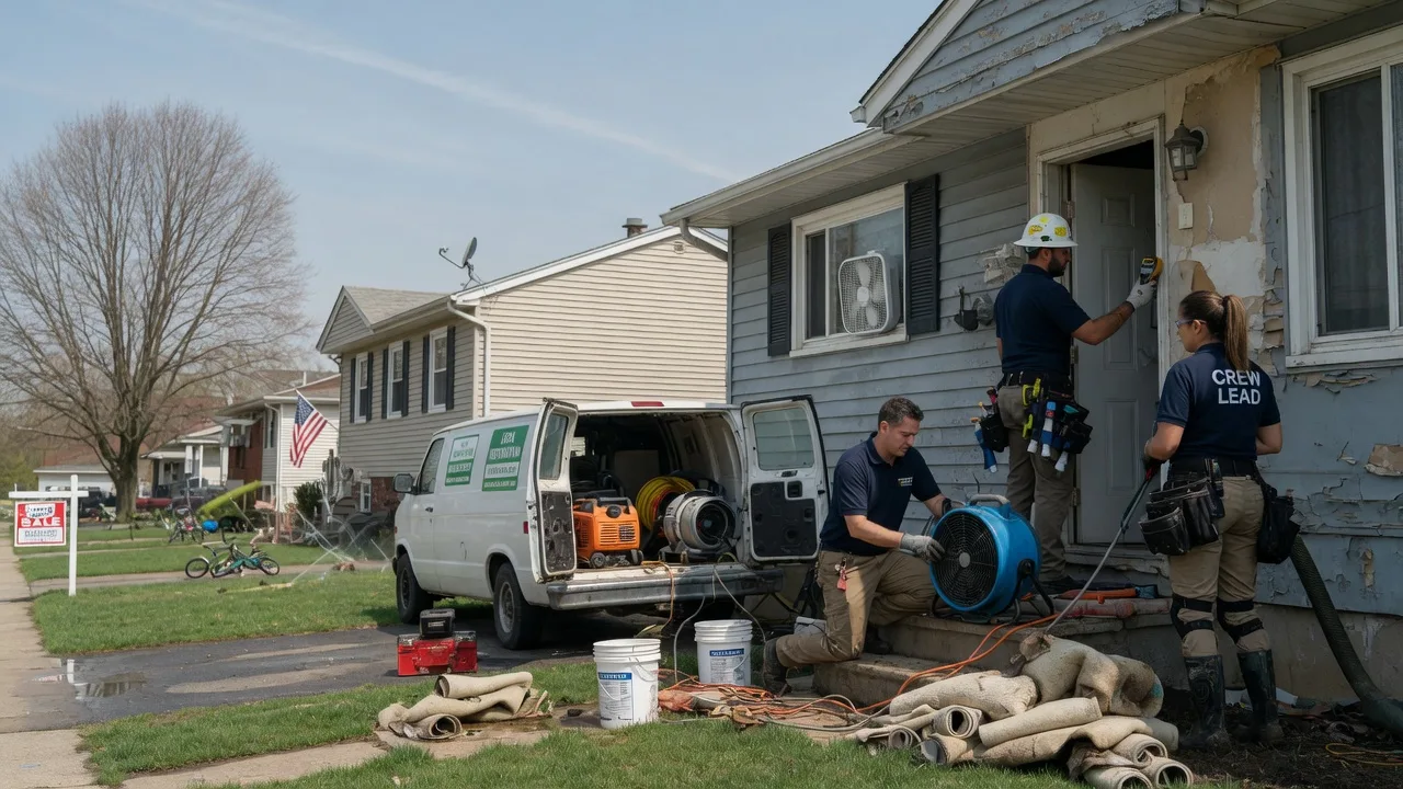 Flood Cleanup in Revelo, KY near me
